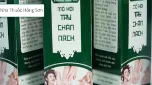 Thảo dược mồ hôi tay chân nách gia truyền Hồng Sơn chai 50ml