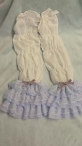 Y2K Girl Lolita JK Goth Women’s Sleeve Cover Half Finger Yarn Tutu Gothic Lolita Arm Warmers Wrist Cuffs Lace Ruffled Gloves