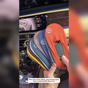 Summer Invisible Breathable Socks Silicone Non-Slip Socks Three Colors One Size Cotton Elastic Soft Menswear Simple Man Plain