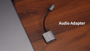 MeeGoo USB TYPE C Stereo Audio Splitter External USB Aux udio Sound Card with Earphone/Mic Adapter for Computer Headphone