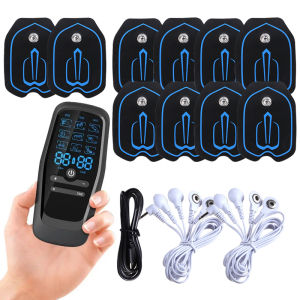 Electric Muscle Stimulator TENS Physiotherapy Acupuncture Body Massage Slimming Machine - Relief Massager for Fitness