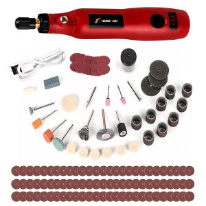 3 Speed Mini Cordless Rotary Tool 3.7V Drill Mini Handheld Drill for Engraving Sanding Polishing Carving Cutting DIY