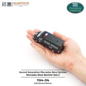XCARTOYS | Simulated Police MPV Model 1/64 Alloy
