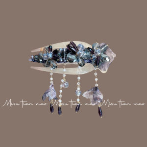 Adult Womens Back Hair Clip Stylish Duckbill Hair Accessory High End Hair Gripper Half Updo Hair Ornament Fashionable Hairpin