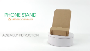 MS05 - Giá đỡ điện thoại giá đỡ ipad kệ máy tính bảng kệ điện thoại lắp ráp bằng giấy siêu cứng