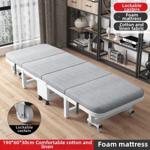 MOLORE | Portable Single Folding Bed Hard Support