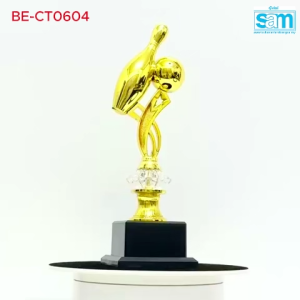 CT0604BW Bowling Trophy | Trofi Boling | Tapak Berat Eksklusif | Custom Logo Available