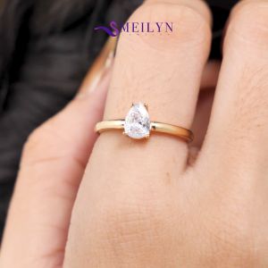 MEILYN Cincin Mata Gemma Seraphina Motif Bulat All Series