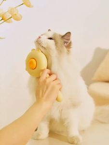 หวีแปรงขนสัตว์เลี้ยง กำจัดของแมว สำหรับสุนัขใช้ได้เหมือนกัน