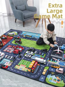 KIV | Baby Crawling Mat City Traffic