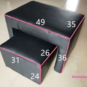 YYBAIO | Manicure Footrest Stool for Nail Technicians and Foot Massage