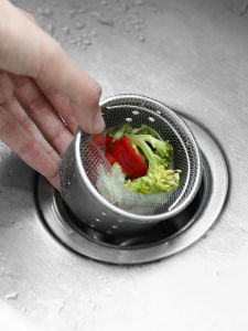 Kitchen Sink Strainer Filter Hair Clogging Prevention Waste Water Drain Net Bag Universal Sink Garbage Trap Household Cleaning Tool