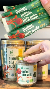 Đường Mật Dừa Nước Hữu Cơ VIETNIPA - Hũ 100g