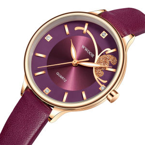 Ladies Watch Fashion WWOOR Japanese Movement Designer Womens Dress Watches Diamond Quartz Wrist Watch