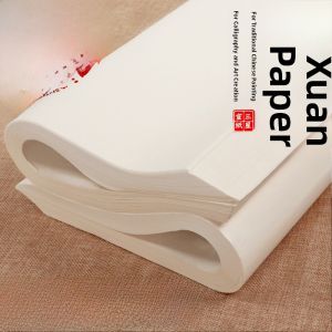 Thickened Xuan Paper Calligraphy Practice Paper for Brush Writing Semi-Mature Paper for Landscape Painting And Calligraphy