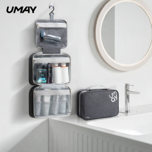 Umay(佑美) | Portable Multi-Function Large Capacity Waterproof Dry-Wet Separation Foldable Travel Toiletry Bag