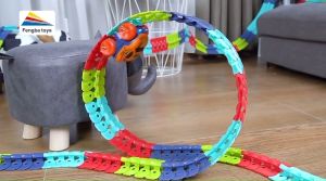 Kids Flexible Car Track Toy Racing Creativity Early Learning Fun Games Boy Mainan Kereta Lelaki 儿童百变轨道竞技汽车益智玩具