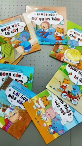 Sách Tranh - Nuôi Dưỡng Trí Tuệ Cảm Xúc (Trọn Bộ 8 Tập): Giúp Trẻ Phát Triển EQ Và Quản Lý Cảm Xúc