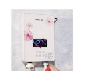 High-quality instant electric water heater 7500W power 3 seconds to produce hot water Smart touch control simple operation and fast heating LED display water heater