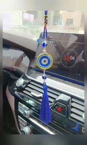 Protection Evil Eye Hanging Lucky Charm Amulet Blessed Car Pendant Pangsabit Charm Retro Home Decoration