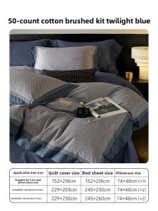 DOHIA | Thick & Warm Cotton Bedding Set 50s