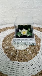 Kotak Tempat Display Cincin untuk Mahar atau Seserahan Tunangan Lamaran dan Pernikahan - FC