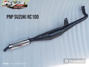 knalpot racing suzuki rc 100/bravo original KYX