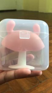 ส่งฟรี จาก กทม. ยางกัดเห็ด🍄 ยางกัดเด็ก ยางกัดซิลิโคนรูปเห็ด BPA free มีกล่องเก็บให้ทุกสี