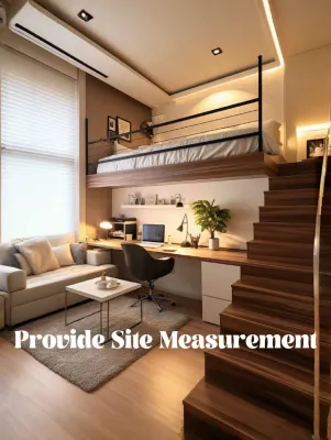 【SG Seller】Customized Loft Bed with staircase/ Furniture Customization/ Bedroom design & Renovation
