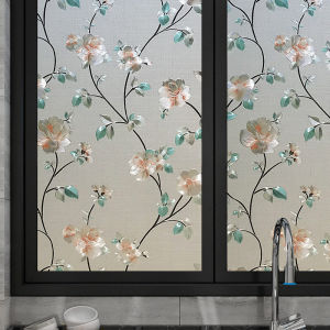 Riêng Tư Kính Phim Cửa Phòng Tắm Cửa Sổ Tĩnh Cling Trang Trí Mờ Keo Dán Truyền Ánh Sáng Chống Nhìn Trộm