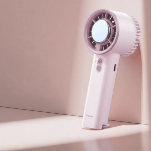 Ultra-High-Speed Powerful Handheld Mini Fan New 2025 Cooling Turbo Violent Strong Portable Silent Rechargeable Desk Fan Y2025
