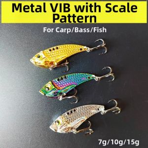 SEELUCKER | Metallic VIB Lure Shad Fishing Bait Spinner