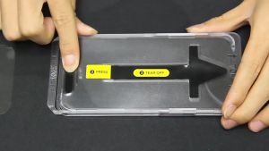 FRESCO Clear/Privacy Full Tempered Glass Screen Protector for iPhone 16E 16 15 14 13 12 11 Pro Max Plus XR with Kit