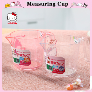 Cartoon Sanrio Measuring Cup My Melody Accessories Cute Anime Kitchen Baking Milk Flour Coffee Measuring Kids Gift Toys 300Ml
