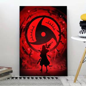 NARUTO | N-Naruto Anime Poster for Living Room Bedroom Office or Bar Frameless Indoor Use Bedroom Wall Art.