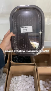 Mika nampan besar dan kecil mika tray tatakan kue tray tampah kue 10 pcs