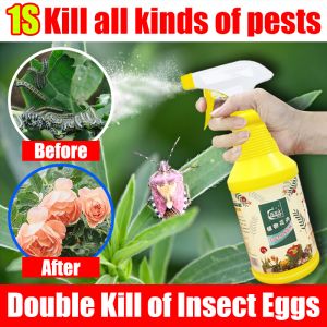 1S Kill all kinds of pests racun serangga tanaman 500ml Double Kill of Insect Eggs Pesticides for plants Plant extraction does not harm flowers racun serangga perosak tanaman Eliminate 1000 pests 蔬菜杀虫剂 植物杀虫剂 杀死白粉虱 蚜虫