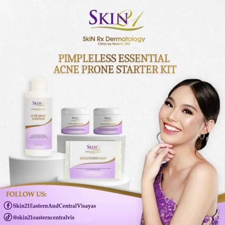 Acne Prone Starter Kit Skin21 Lazada Lazada PH