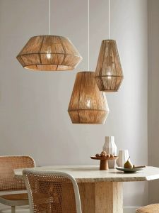 MUMUDENGSHIGUAN | Retro Japanese Zen-Style Rope Braided Pendant Light