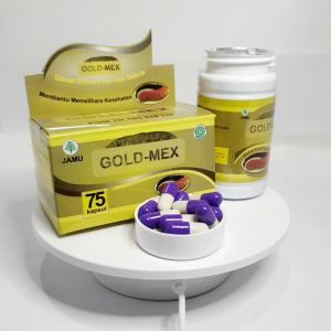 Gold-Mex Kapsul Herbal 3x Lebih Cepat Sembuhkan Kanker & Tumor Serta Benjolan Pada Tubuh