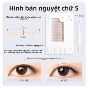 UNNY CLUB | Dán mí ren tàn hình tự nhiên giúp mí sưng chảy xệ trở nên cuốn hút hơn