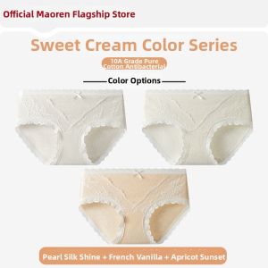 MiiOW | Antibacterial Cotton Lace Womens Briefs Triangle 1
