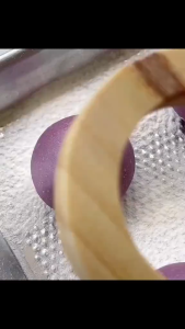 .Cetakan donat kayu jati bentuk ring | pembolong dijual terpisah/cetakan donat bomboloni 6cm-7cm-8cm