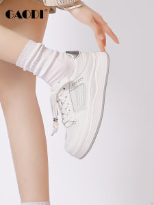 GAODI | Breathable Comfortable College Style White Sneakers