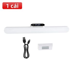 Đèn Bàn Cảm Ứng Thông Minh Đèn Bàn Từ Tính Có Thể Sạc Lại Với Pin 18650 Tích Hợp Để Đọc Sách Gương Tủ Đèn Ngủ Đầu Giường