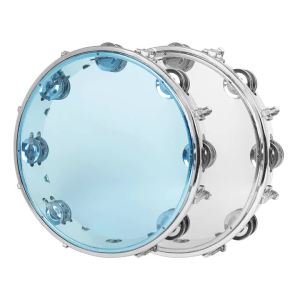 IRIN | IRIN 10 Inch Tambourine Self-Tuning Drums Double Rows of Hand Drums Stainless Steel Ring Tambourine Percussion Instrument
