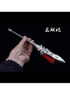 Handmade Mini Weapon Tea Knife Office Decorations Chinese Style Retro Three Kingdoms Sculpture Home Use Tea Opening Tool