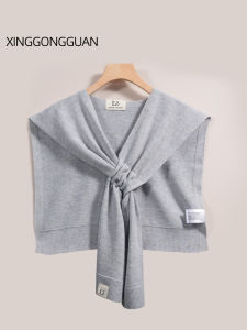 XINGGONGGUAN | ผ้าคลุมไหล่ไหมนุ่มสไตล์เกาหลีสำหรับผู้หญิงในช่วงฤดูร้อน ผ้าคลุมไหล่สำหรับใส่ทำงาน สำหรับใส่ด้านนอกในห้องปรับอากาศ ขนาดเล็ก เหมาะกับทุกวัย