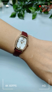 Daniel Klein Womens Analog Watch DK.1.13943 Leather Strap | 1 Year Official Warranty