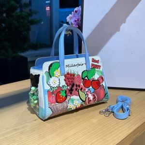 LETIFE | Fashion Korean-style Embroidered Patchwork Handbag